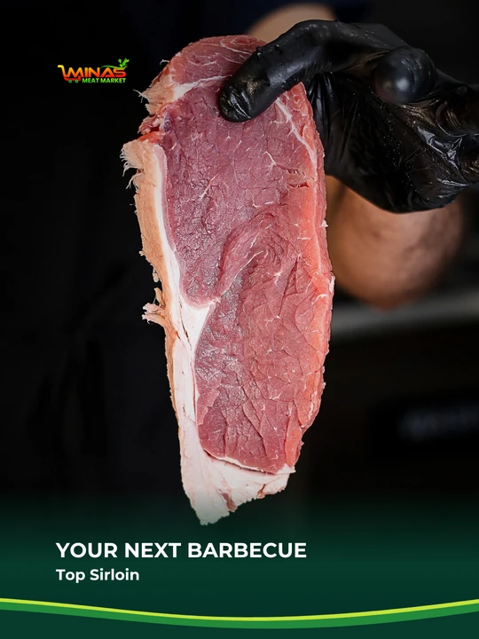 Pieza de campaña de Top Sirloin para Minas Meat Market — Your Next Barbecue